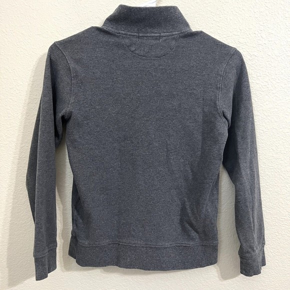 Polo Ralph Lauren Boys Sweatshirt Size M 10-12 1/4 Zip Pullover Gray - Picture 2 of 8